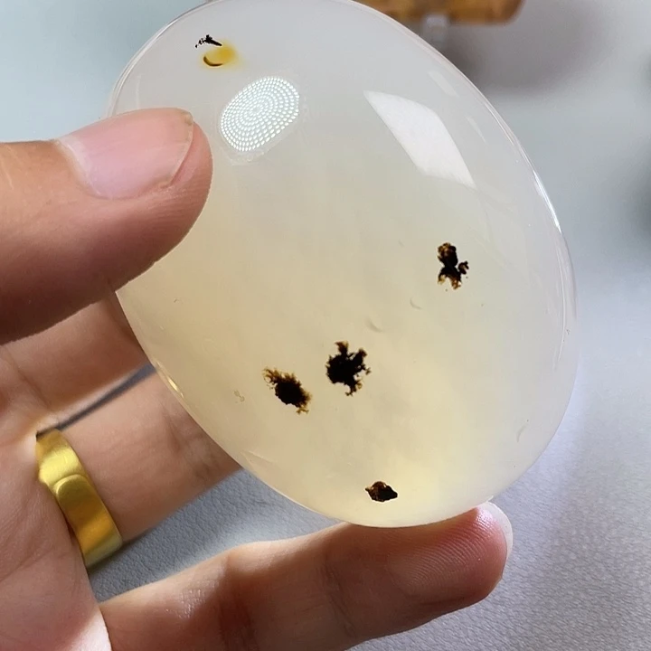 未镶嵌颈饰玛瑙/玉髓熊***我