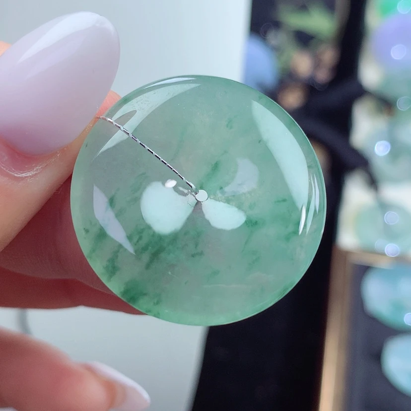 【闪购商品】颈饰未镶嵌翡翠尺寸30.8-5.5