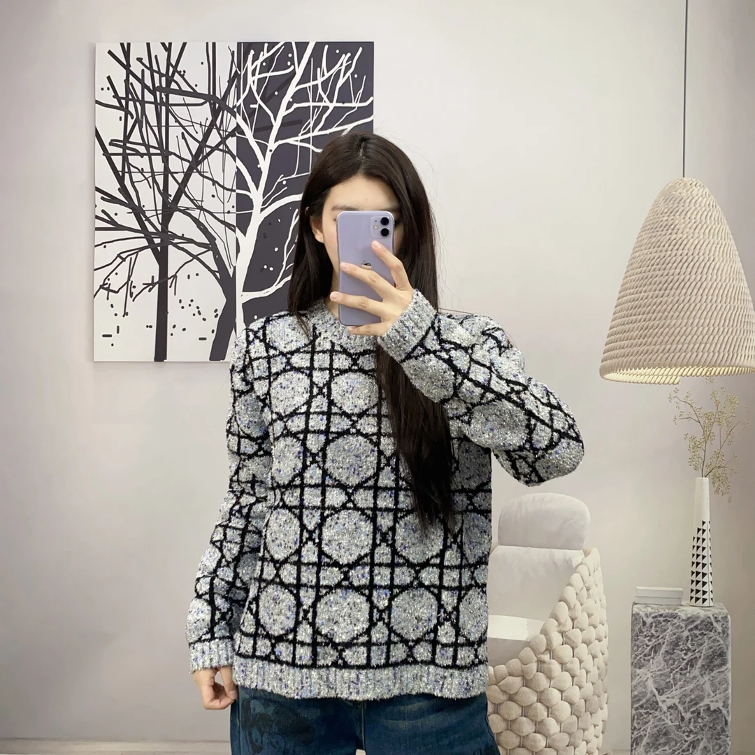 99新 DIOR/迪奥 麦殿/男士毛衣m码/250117VHS9W02