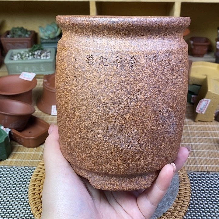 手工艺品琉璃宜兴紫砂精品花盆