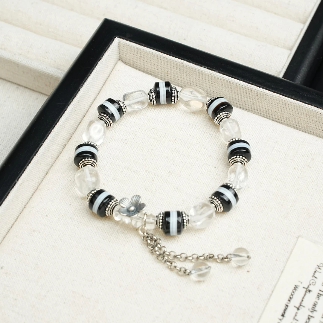 【观澜珠宝】玛瑙手串 复古民族风藏式潮流手链 多样发其一 2427