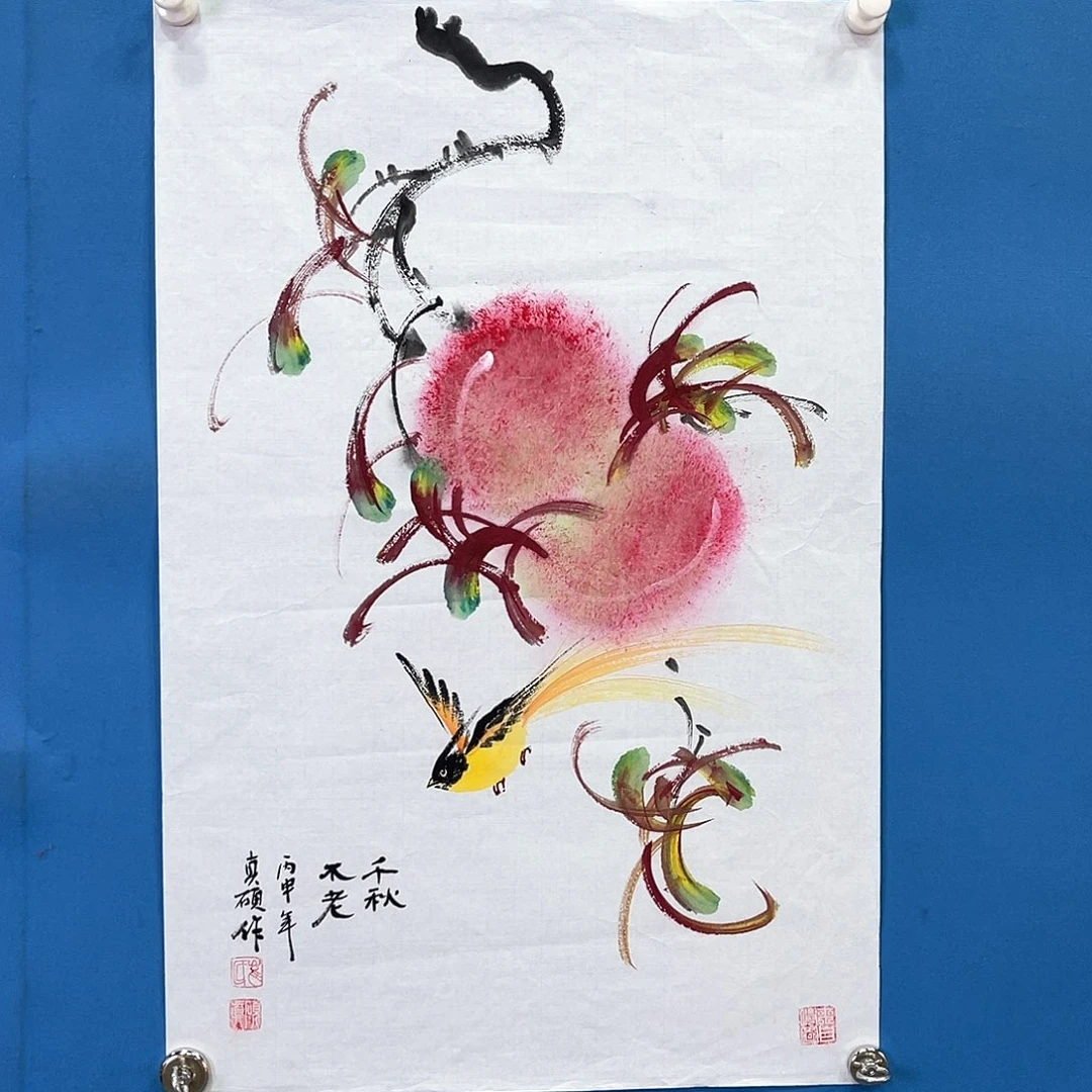 国画纯手绘作品书画