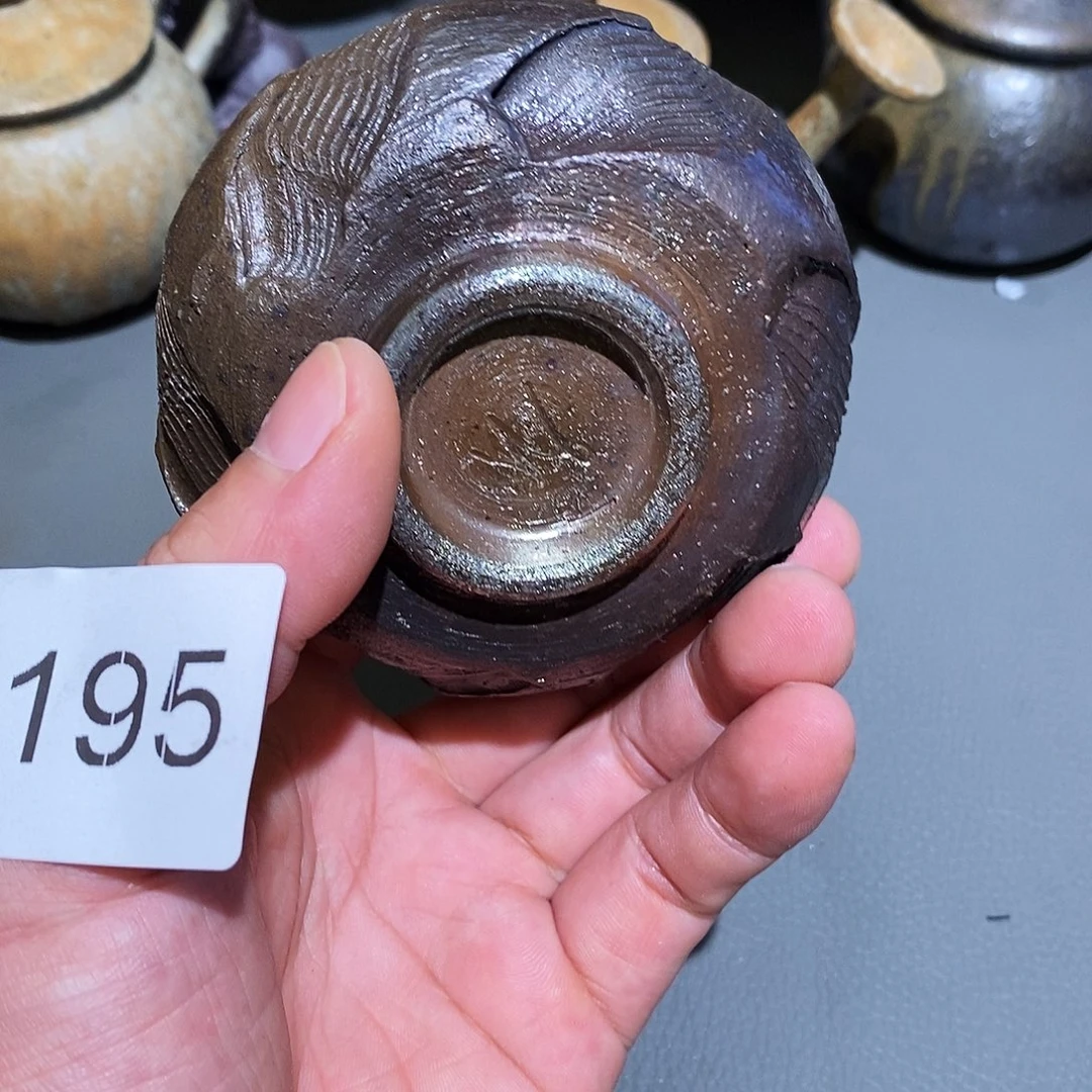 柴烧精品茶器手作