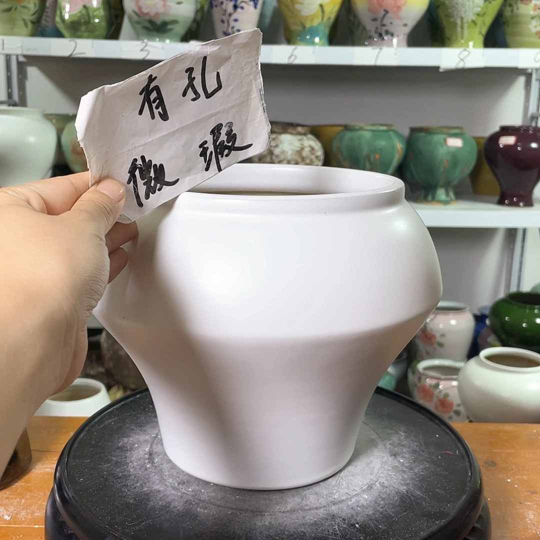 景德镇陶瓷花盆微瑕159