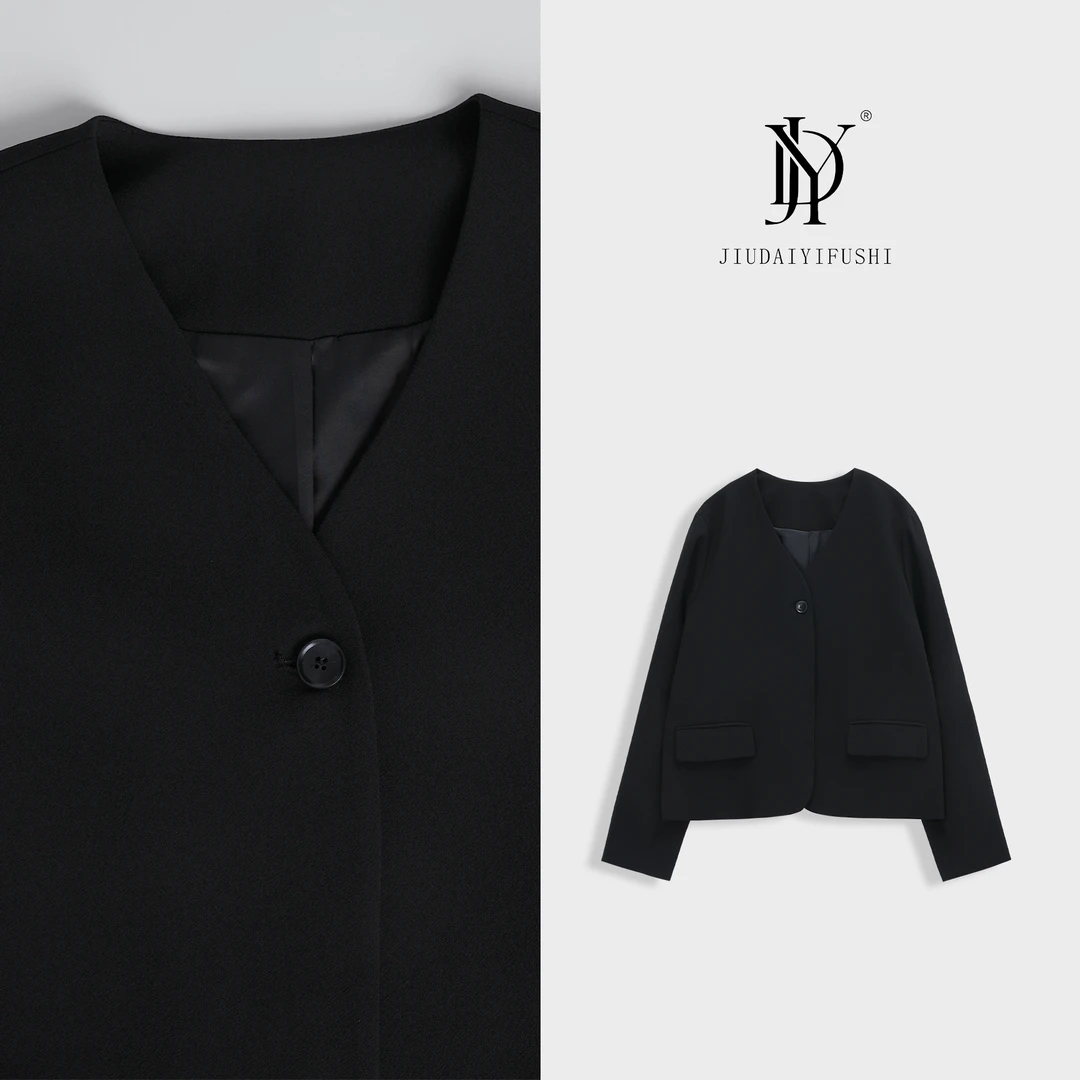 玖黛衣【墨尔本】早秋轻奢气质百搭宽松外套WTP43139