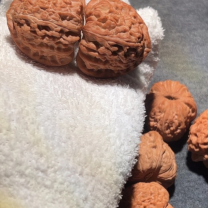 言***谨手串/手链核桃文玩核桃三角白44