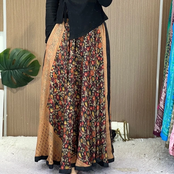 807 黑色 Aarani尼泊尔高端大摆裙