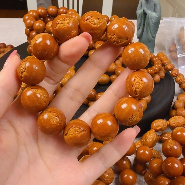 时***殇手串/手链橄榄核心经莫高窟