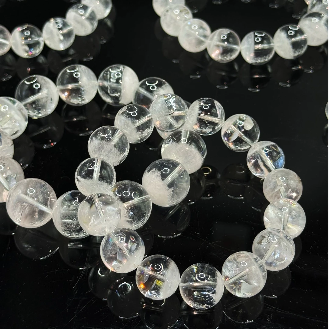 纯天然毕业天花板级彩虹冰体聚宝盆 白幽灵 B2310 多样性发其一