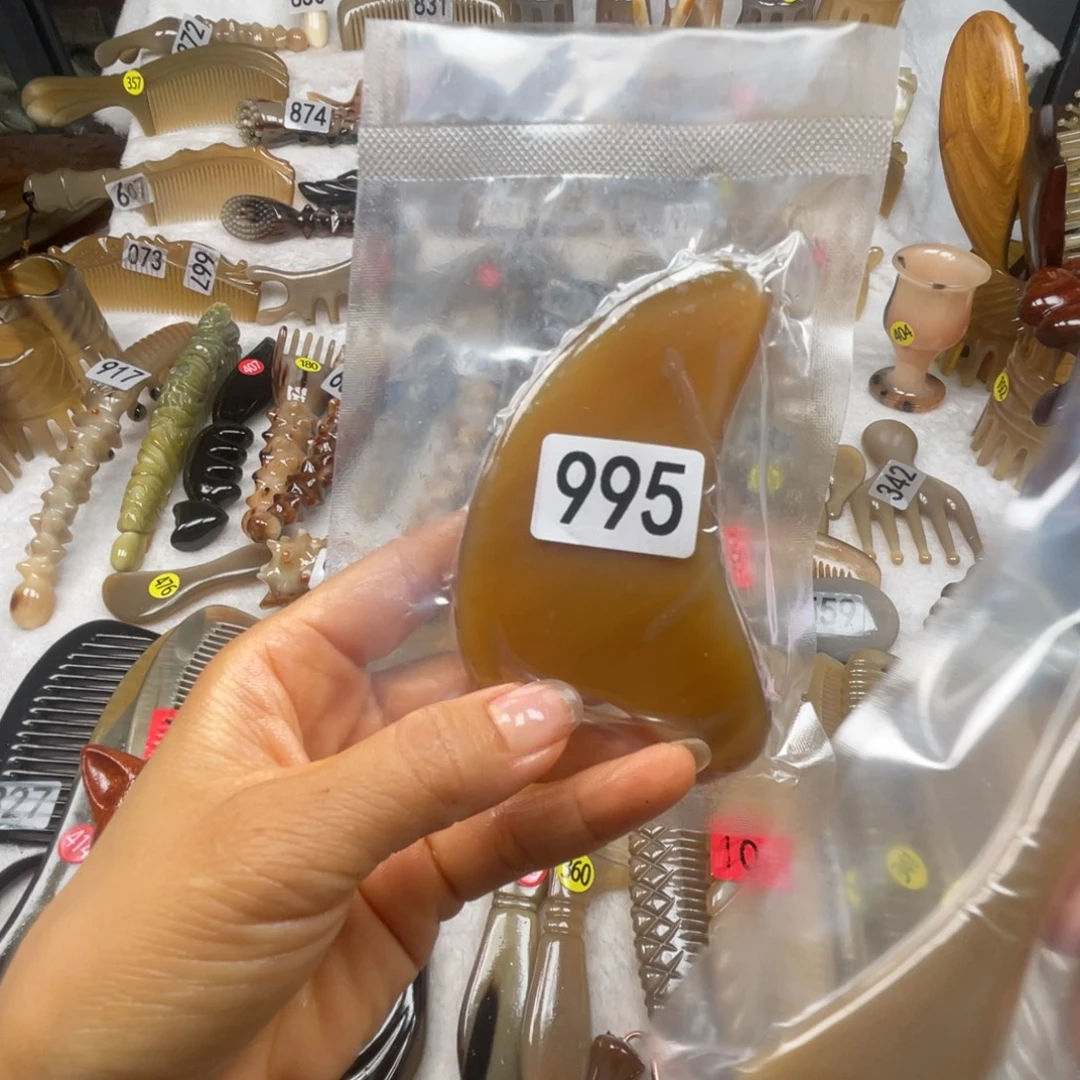 旁***。牛角梳福利款梳子