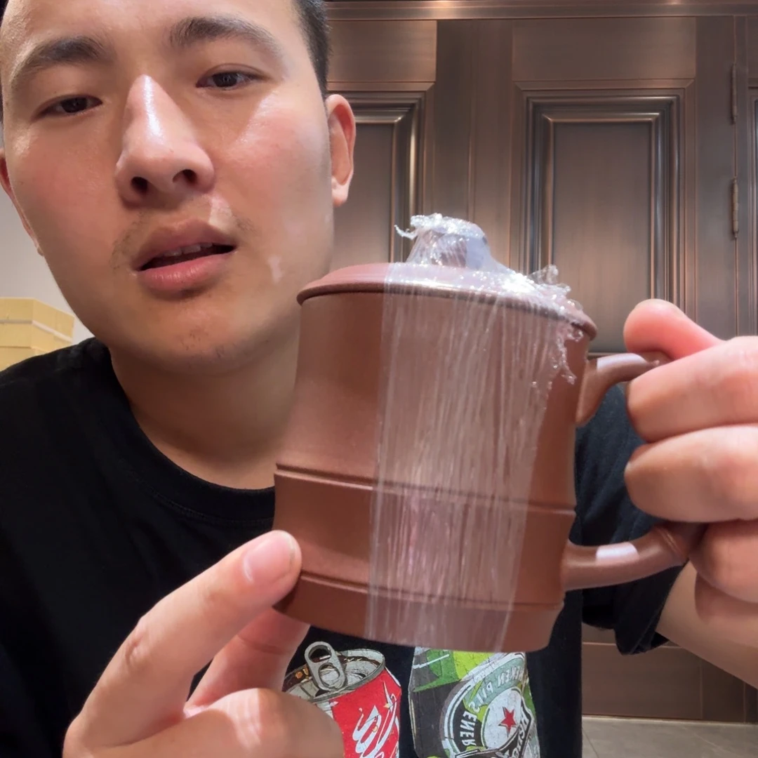 茶杯紫砂原矿原石的制作方法