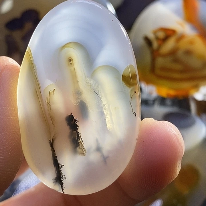 未镶嵌颈饰玛瑙/玉髓一*田