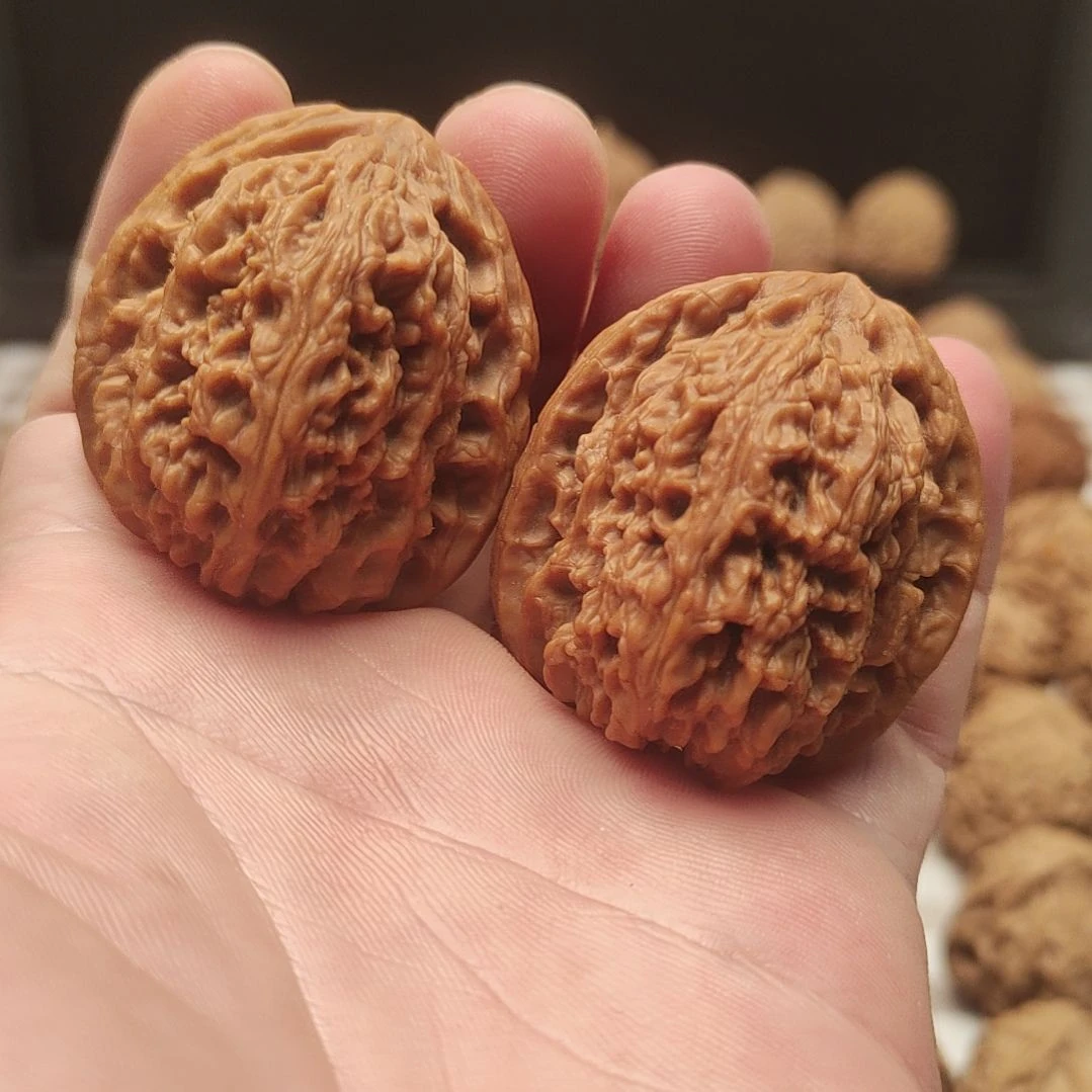 大叶紫檀（黑酸枝木类）南疆石手把件