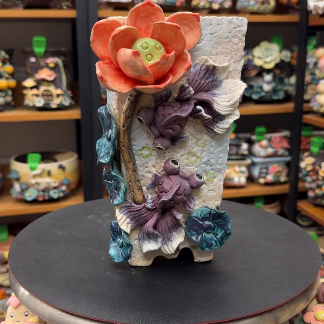 【闪购商品】粗陶手捏