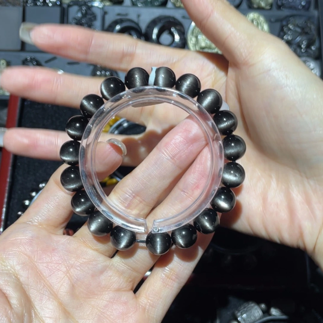 【闪购商品】未镶嵌黑曜岩手链籽****花