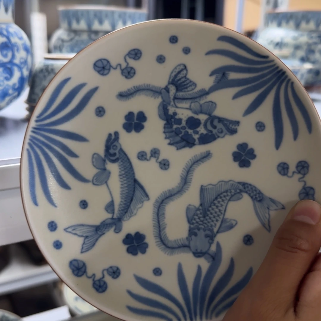 瓷片景德镇手作器皿同款发货