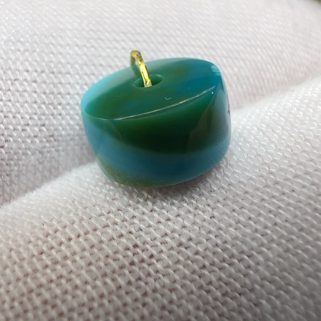 绿松石未镶嵌配饰8.8*4.7