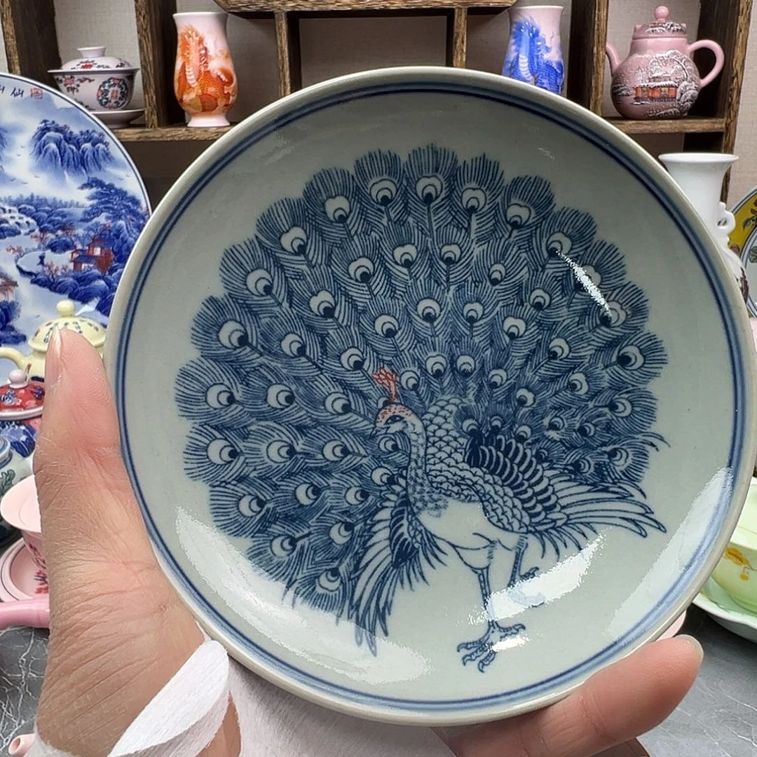 摆件陶景德镇陶瓷567老厂瓷32