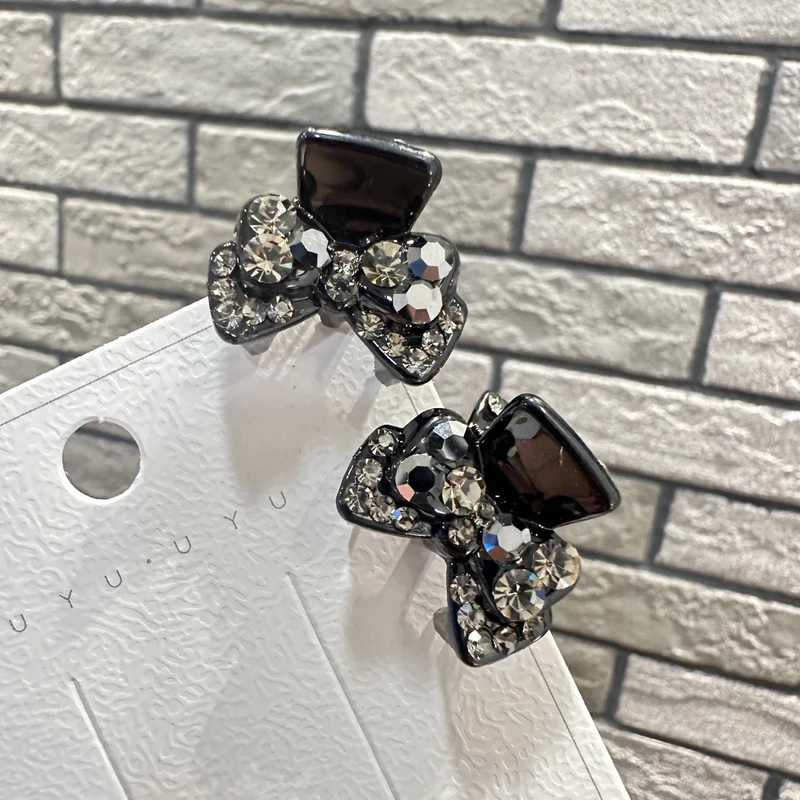 韩国施家水晶小抓夹高端迷你发夹轻奢刘海发夹网红爆款碎发夹发饰