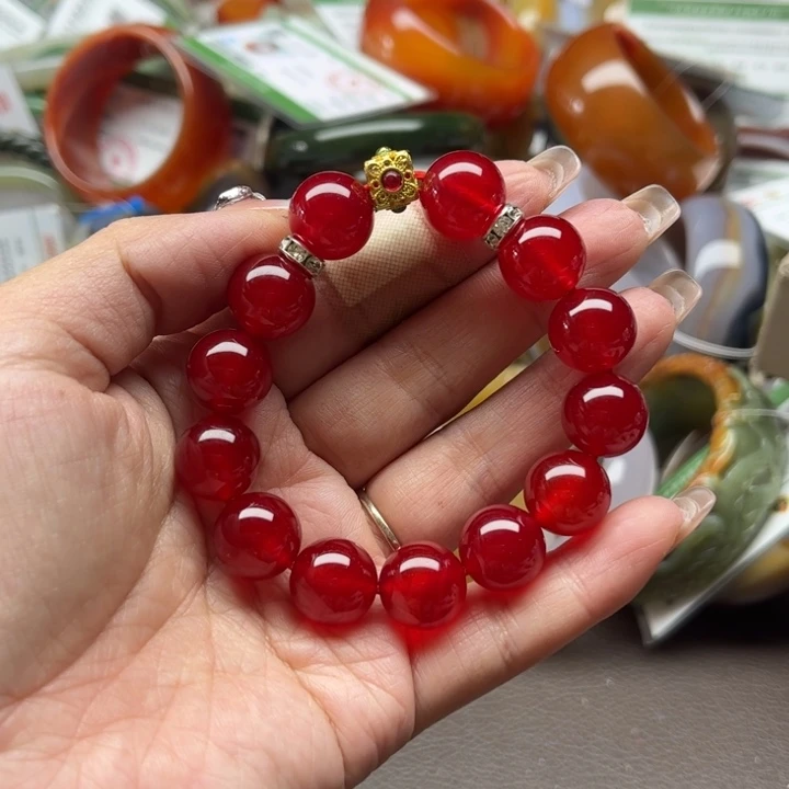 玛瑙/玉髓手链未镶嵌