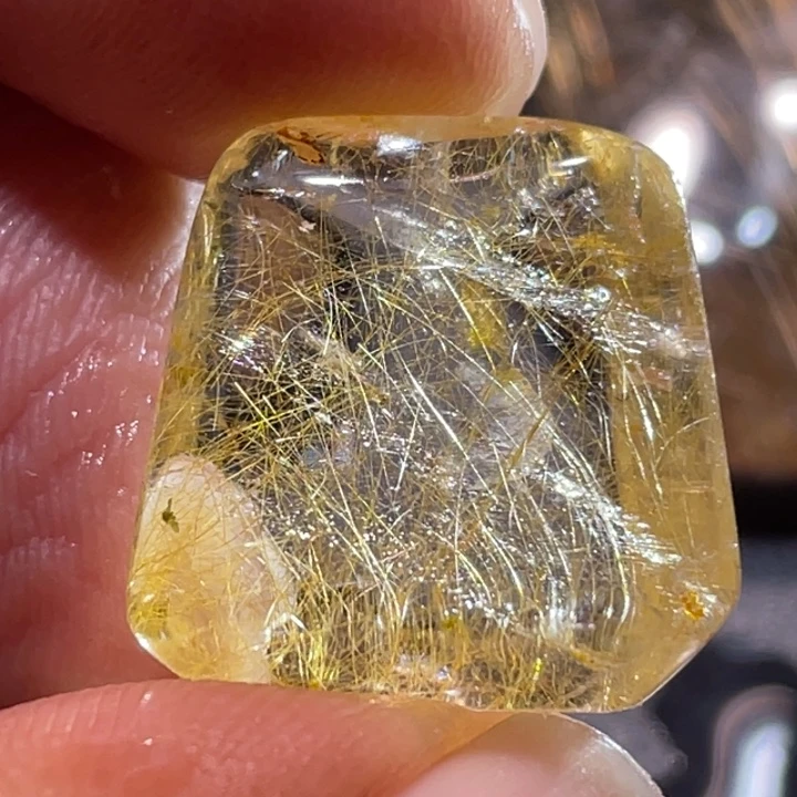 空***灵颈饰发晶未镶嵌钛晶