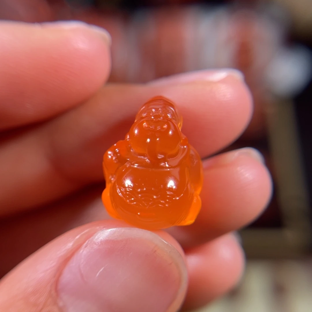 南红玛瑙未镶嵌小财主15.5*11.8