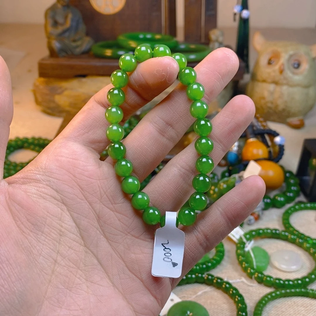 和田玉颈饰未镶嵌豌**爸