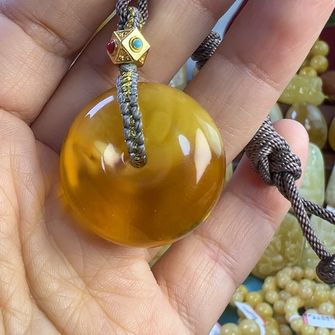 蜜蜡吊坠(赠链)未镶嵌