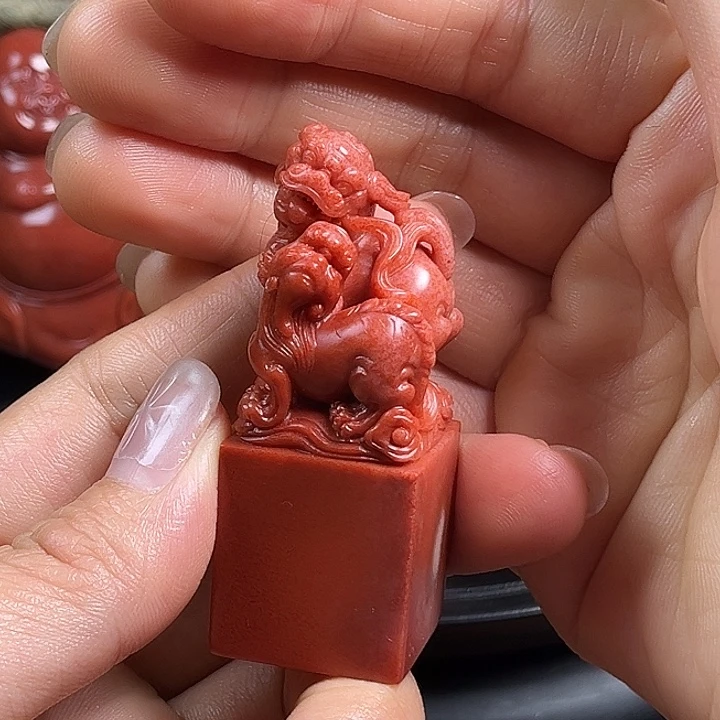 搬***光寿山石印章印章章