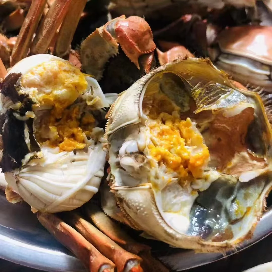 正宗七里海河蟹公母混搭死蟹包赔每只（1.4-1.6）两共（13-15）只