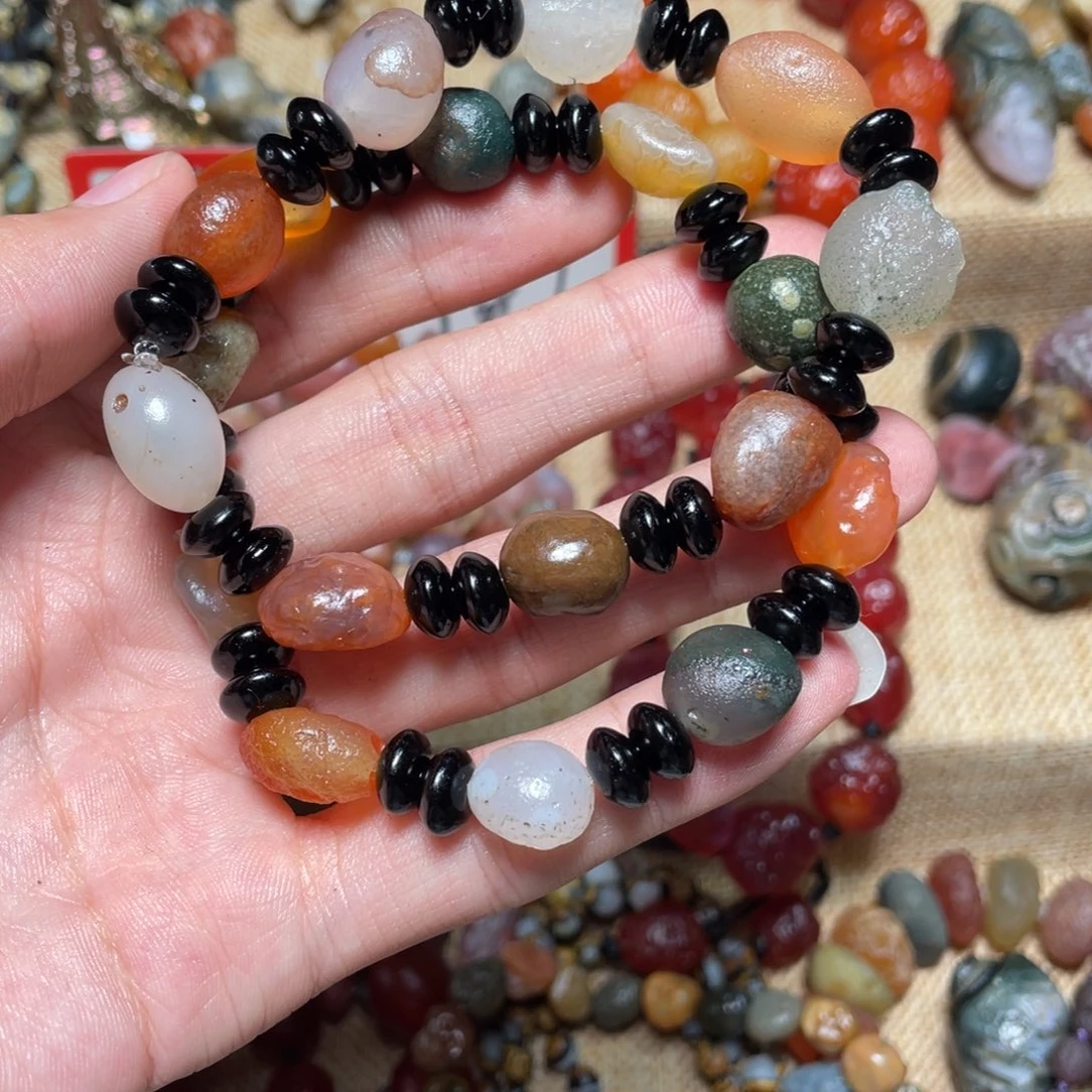 玛瑙/玉髓手链合金