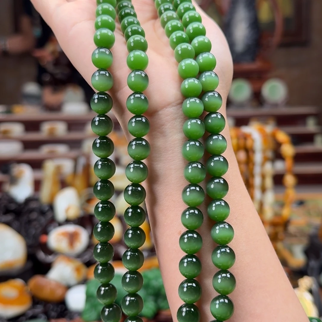 和田玉（碧玉）未镶嵌颈饰