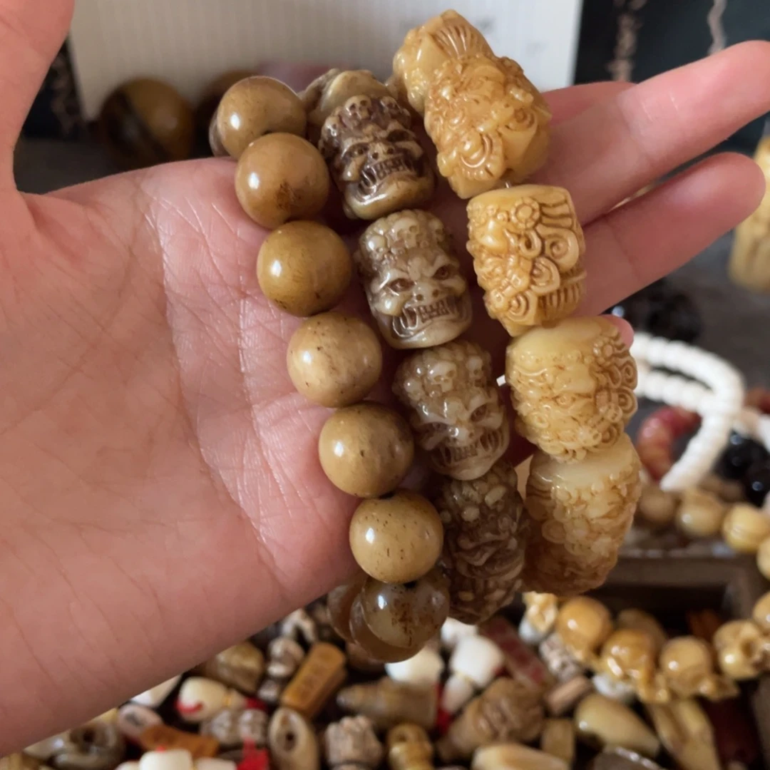 李***利手串/手链鹿骨三个老串