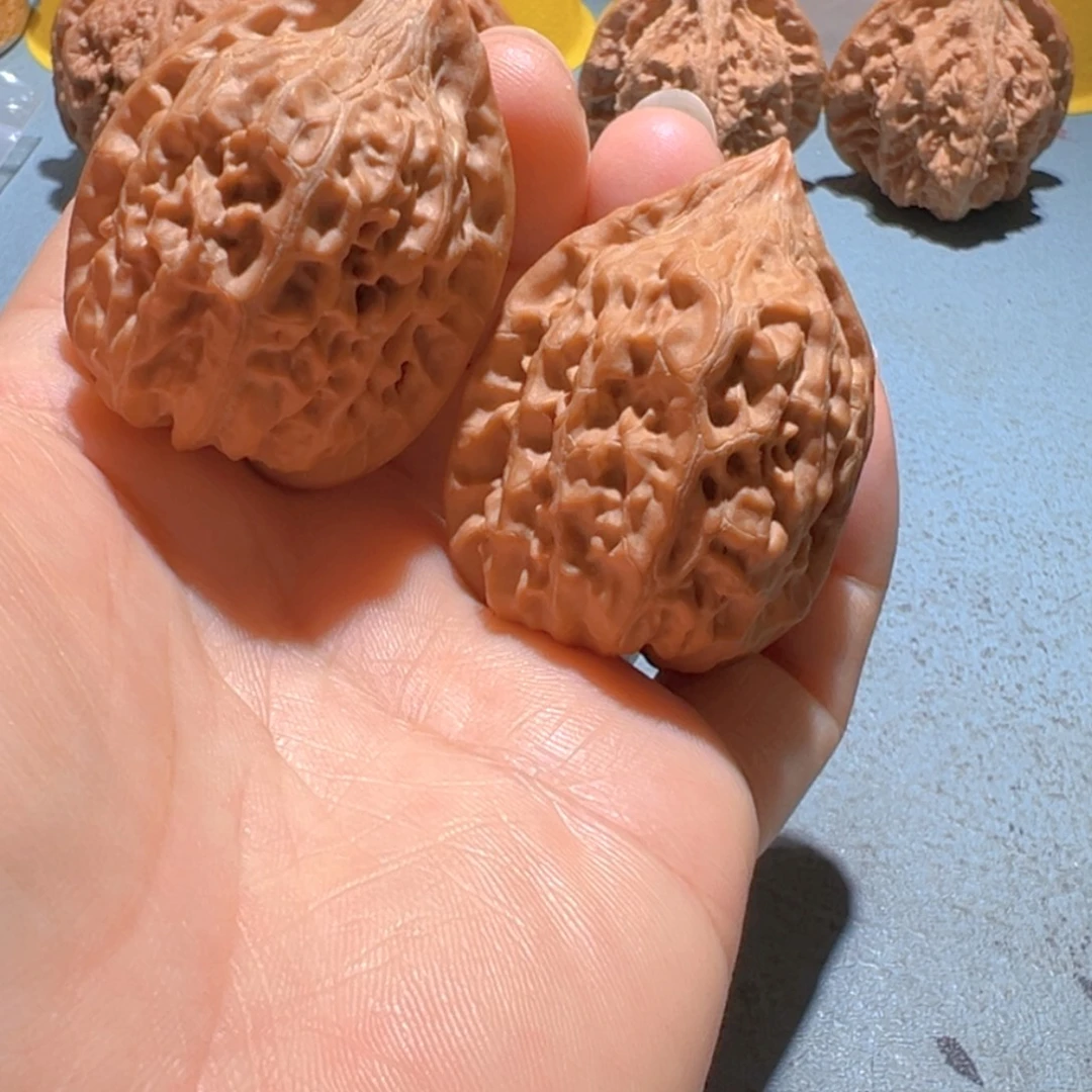 文玩核桃把件瓷瓶鸭嘴37