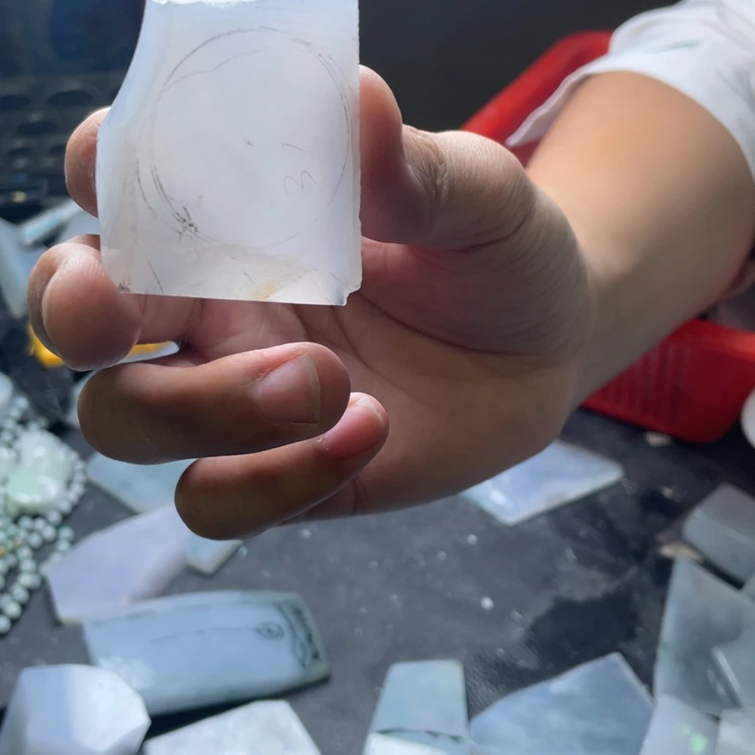 未镶嵌定制翡翠靑**水包工