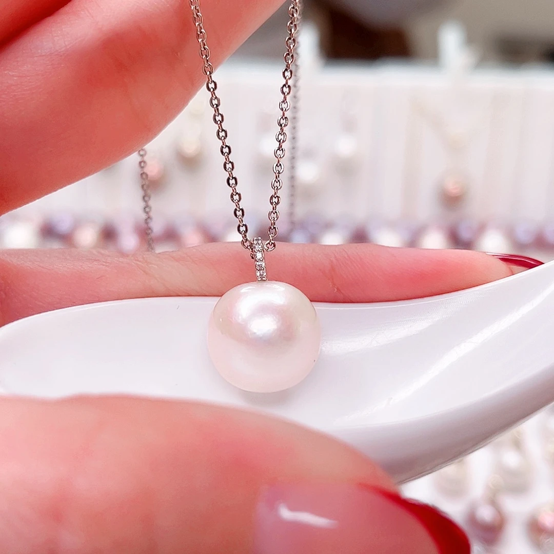 合金吊坠(赠链)淡水珍珠