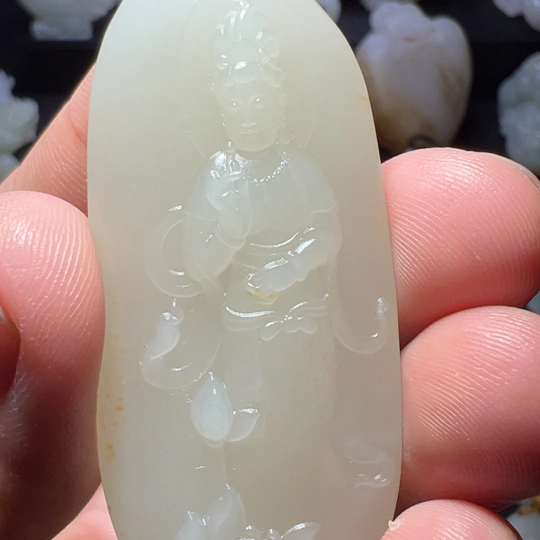 ****儿颈饰未镶嵌和田玉