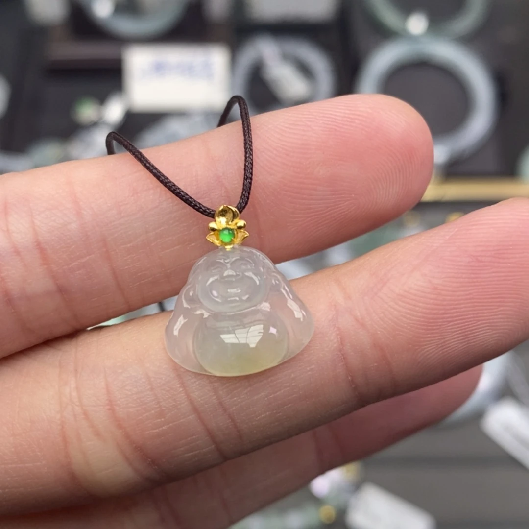 【闪购商品】颈饰未镶嵌翡翠翡翠
