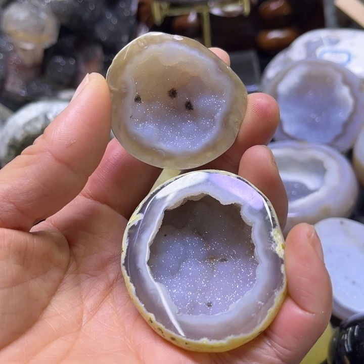 未镶嵌水晶珠宝半成品