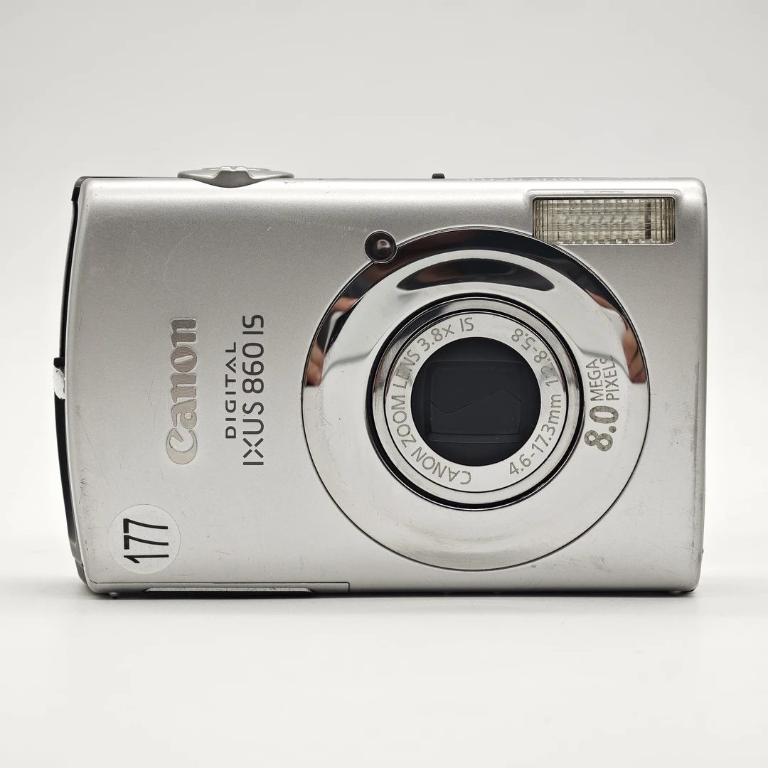 9新 Canon/佳能 IXUS860IS 800万像素 冷白皮CCD复古数码相机二手