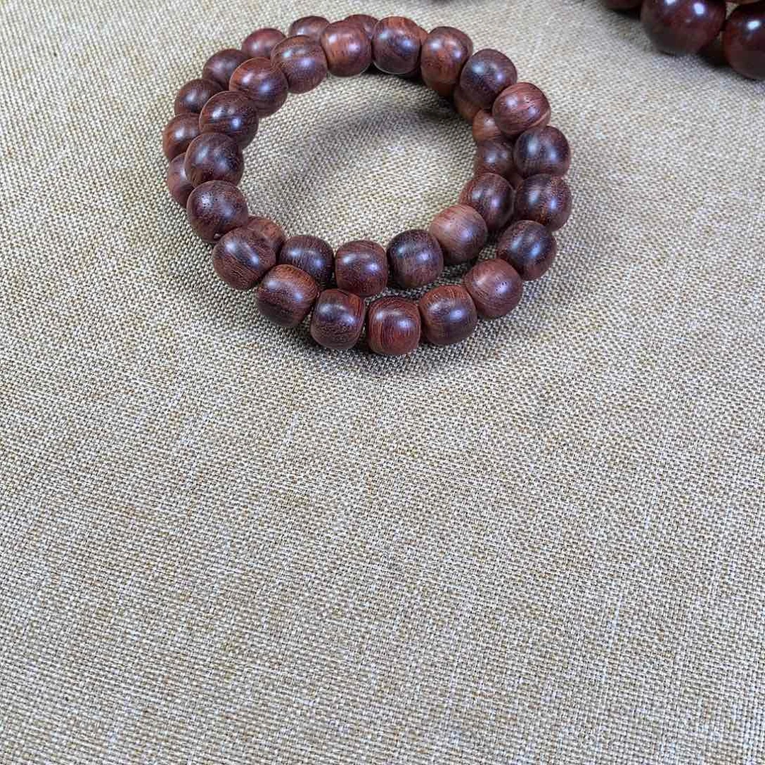 手串/手链黄花梨/降香黄檀海黄1.1*1.2老型珠无胶无腊