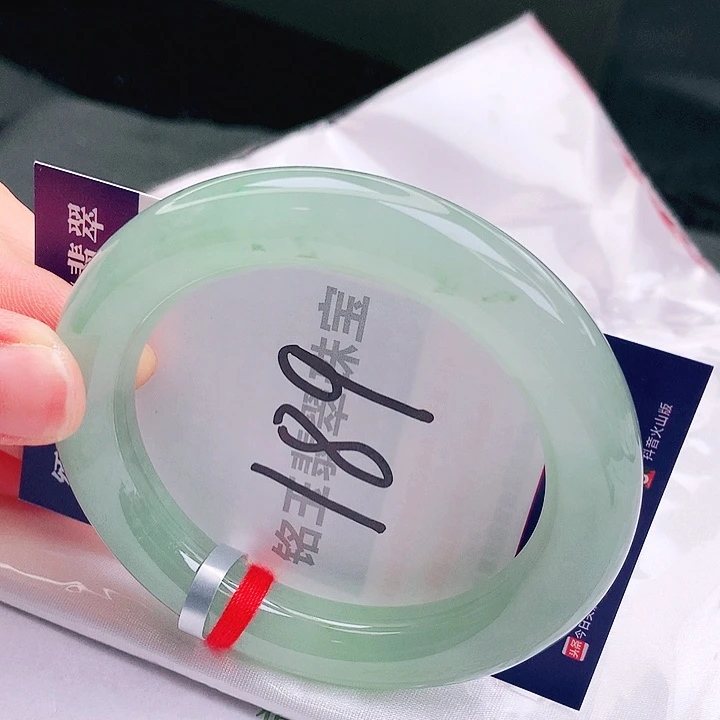 翡翠未镶嵌手镯缅甸天然a货翡翠手镯