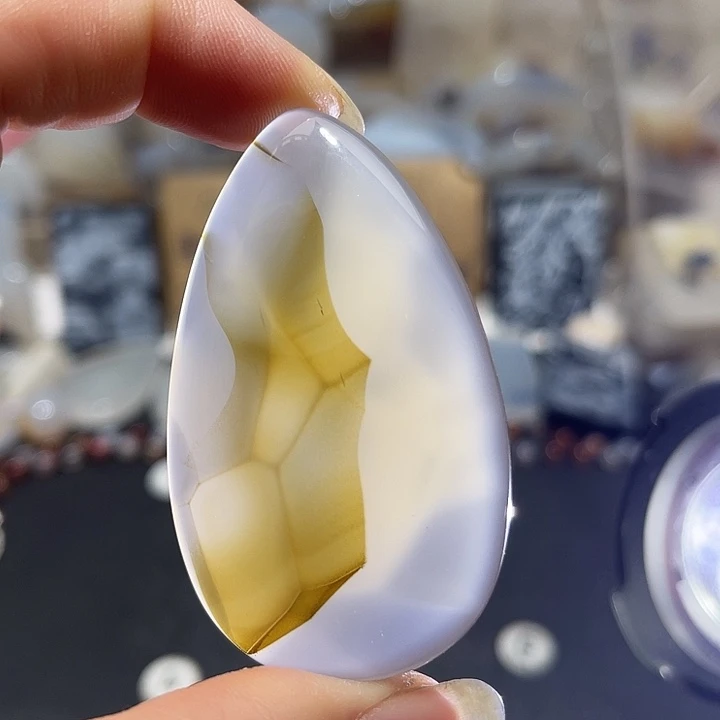 玛瑙/玉髓未镶嵌吊坠(不含链)