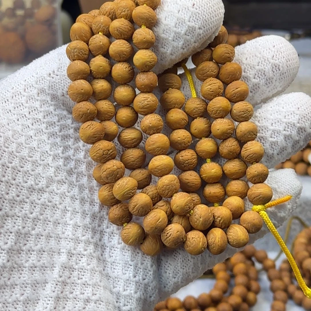 凤眼菩提吊坠椭圆