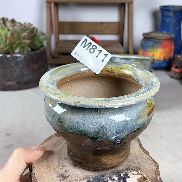 紫砂花盆开播福利 陶瓷花盆