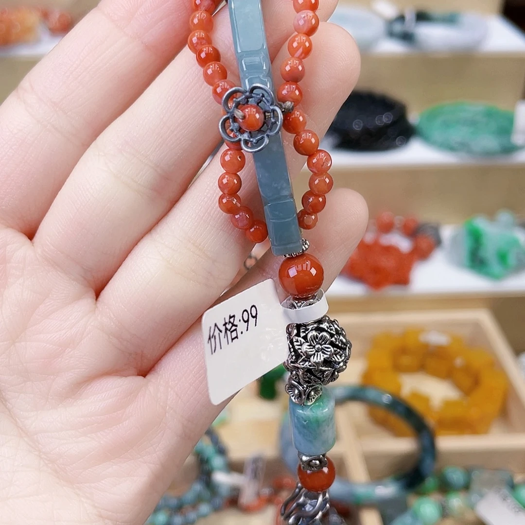 翡翠未镶嵌手链手链