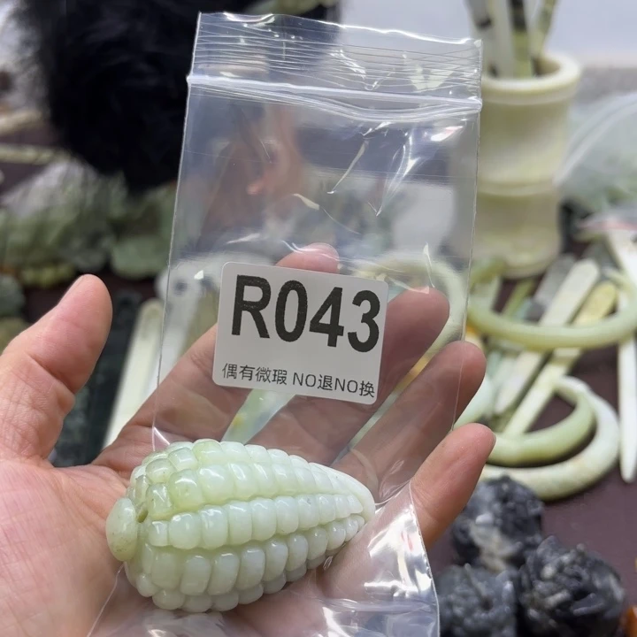 蛇纹石玉发饰合金驻****所