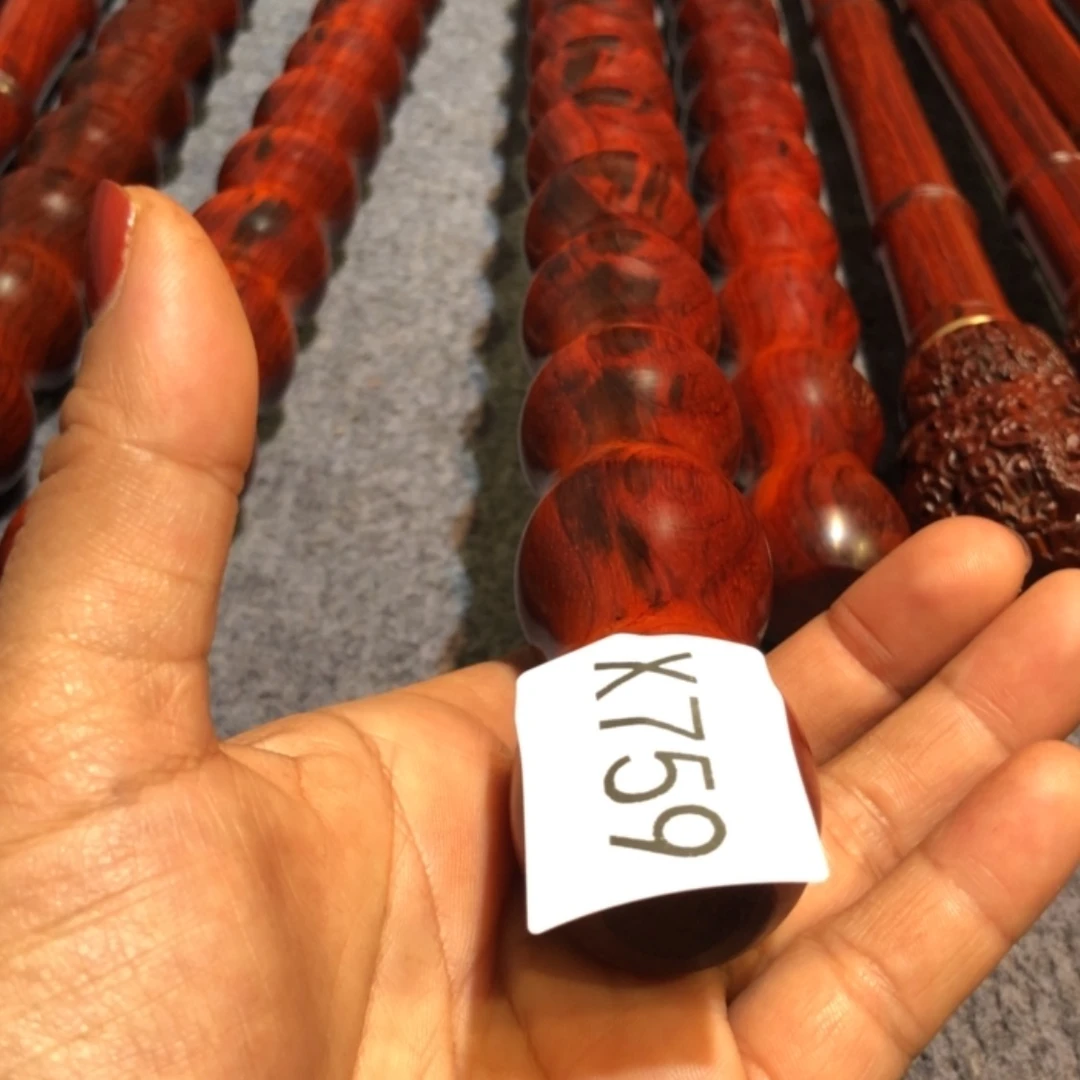 【闪购商品】木自****木紫檀木葫芦棍一根759