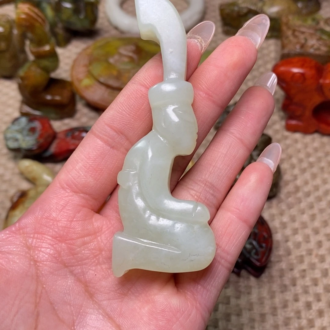 白玉菩提吊坠白玉菩提白玉菩提摆件