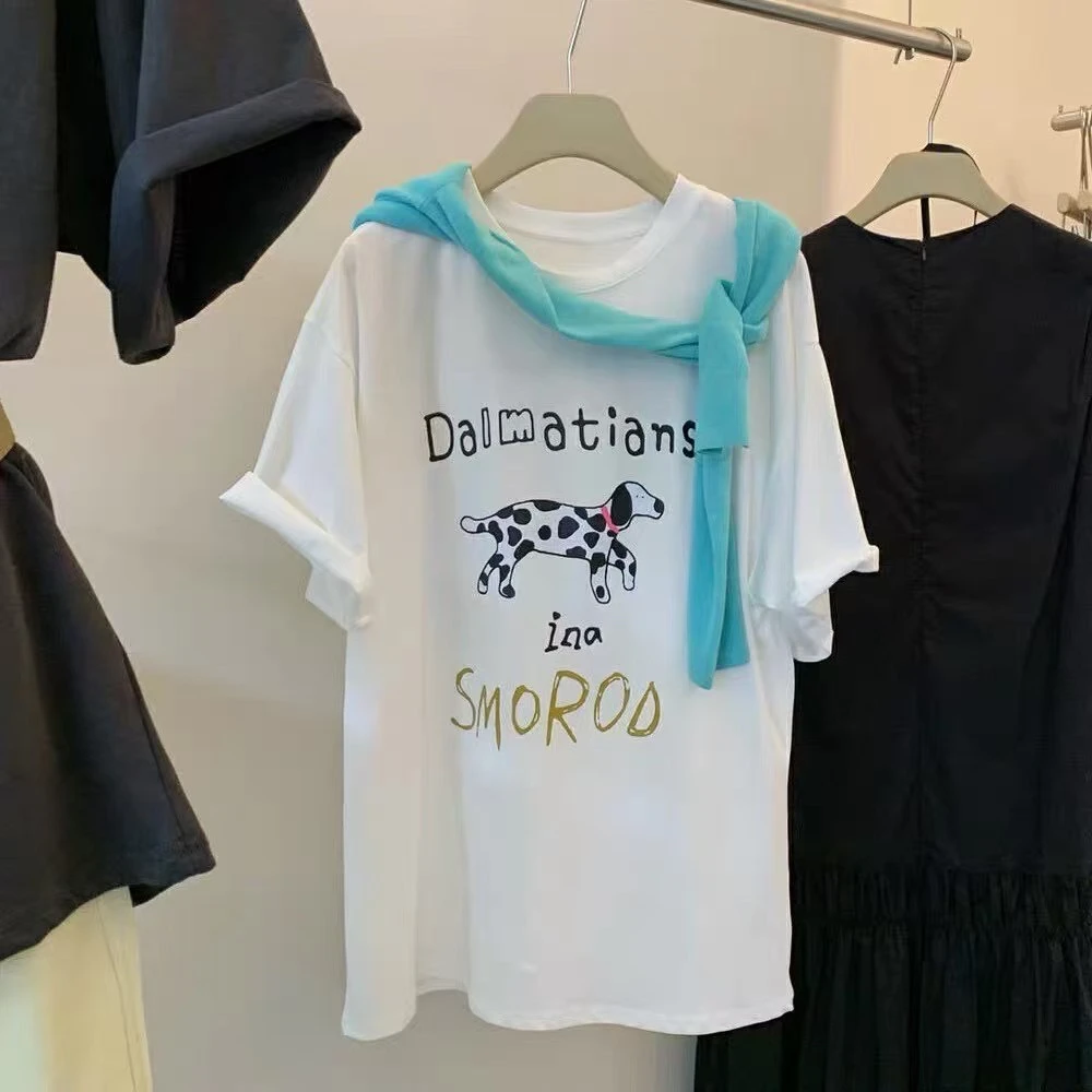 双纱棉 t恤 夏季新款凉感透气纯棉圆领简约风